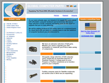 Tablet Screenshot of globalcomputerparts.net